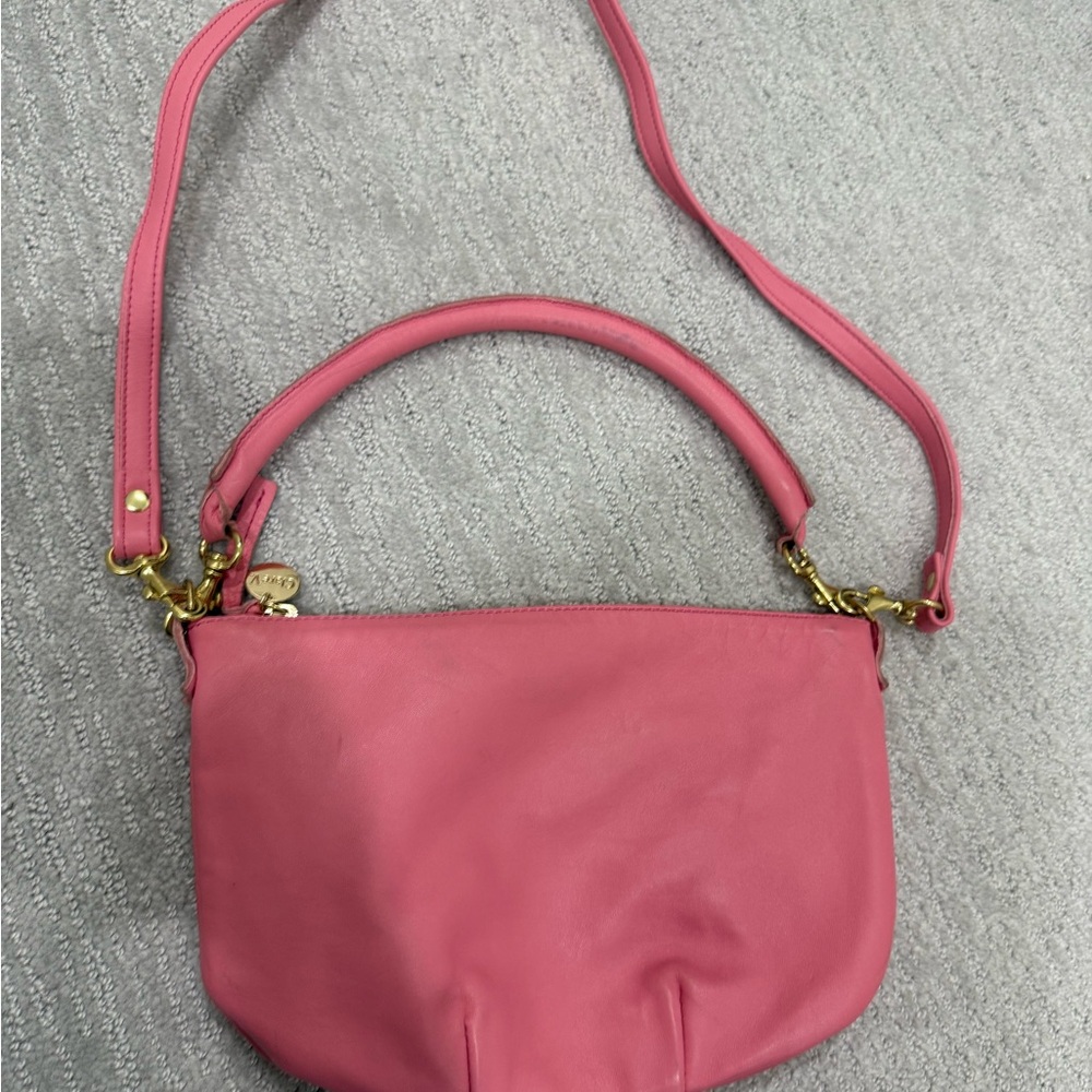 Clare V Pink Crossbody Bag
